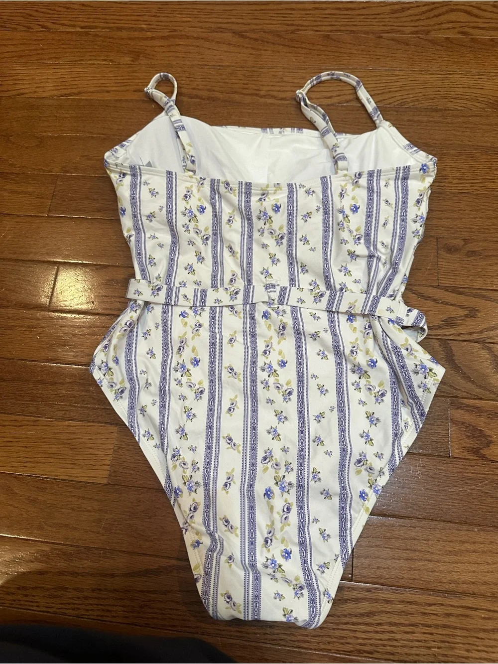 ANTONIO MELANI Belted One-Piece Swimsuit -M